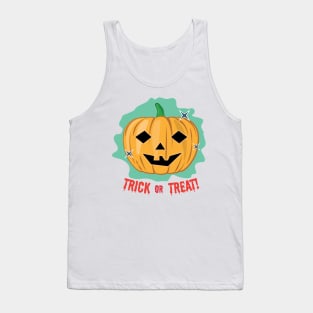 Happy Halloween Pumpkin - Funny Tank Top